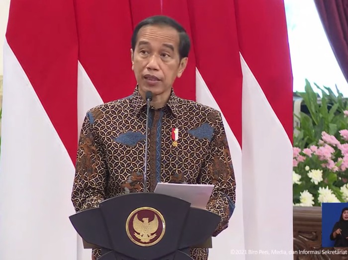 Presiden Jokowi (Foto: Tangkapan layar YouTube Setpres)