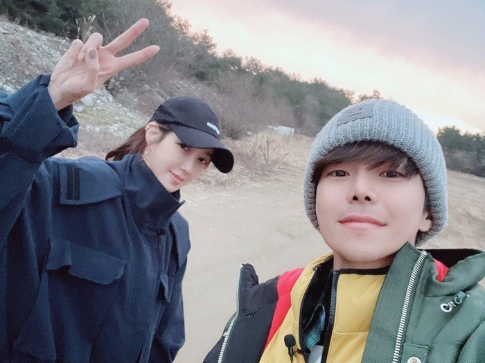 Reuni Lee Ji Ah dan Park Eun Suk Reuni Lee Ji Ah dan Park Eun Suk