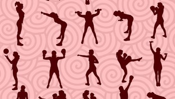 Coba cari dua orang yang gerakannya sama. Foto: Brightside