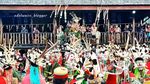 Warna Warni Festival Hudoq Kawit di Samarinda