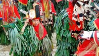 Hudoq Kawit 2021 didominasi penari Hudoq wanita