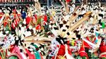 Warna Warni Festival Hudoq Kawit di Samarinda