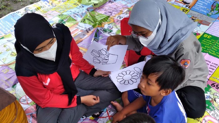Anak SD yang Kehilangan Orang Tua saat erupsi Semeru