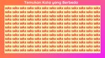 Yakin Kamu Teliti? Coba Cari Huruf dan Kata yang Berbeda di Gambar Ini