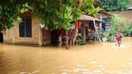 Sungai Meluap, Puluhan Rumah di Tegalsambi Jepara Kebanjiran
