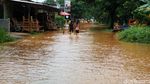 Sungai Meluap, Puluhan Rumah di Tegalsambi Jepara Kebanjiran