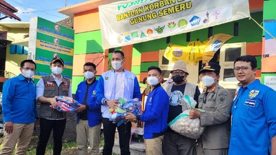 Bantuan untuk Korban Erupsi Semeru Terus Mengalir
