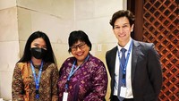 Dimas Beck menyebutkan ada perwakilan duta besar sampai wakil menteri dari 34 negara sahabat yang mengikuti forum ke-14 tersebut.  Foto: Dimas Beck/ Instagram