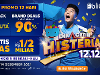 Siapkan Diri! Blibli Adakan Hujan Promo Curah Tinggi di Histeria 12.12