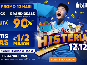 Siapkan Diri! Blibli Adakan Hujan Promo Curah Tinggi di Histeria 12.12