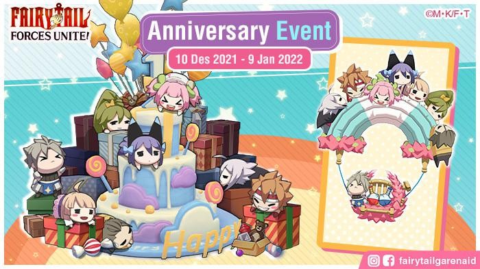 Dapatkan Mount Spesial 1st Anniversary dari Fairy Tail: Forces Unite!