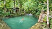 Setidaknya ada 4 kolam dengan kedalaman yang berbeda-beda, Ada yang satu neter dala pula yang sampai da meter.(Jalu Rahman Dewantara/detikcom)