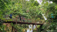 Ekowisata Sungai Mudal brada di Kalurahan Jatimulyo, Kanewo Girimulyo, Kulon Progo. Letaknya di area Perbukitan Menoreh, pegunungan kapur yang membentang di Kulon Progo (DIY) dan Magelang (Jawa Tengah). (Jalu Rahman Dewantara/detikcom)