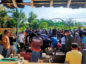 Jenazah Polisi Banyuwangi yang Tewas Diduga Bunuh Diri Dimakamkan