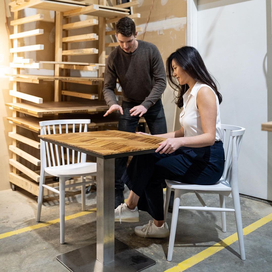 Keren! Perusahaan Ini 'Sulap' Jutaan Sumpit Bekas Jadi Furnitur Estetis