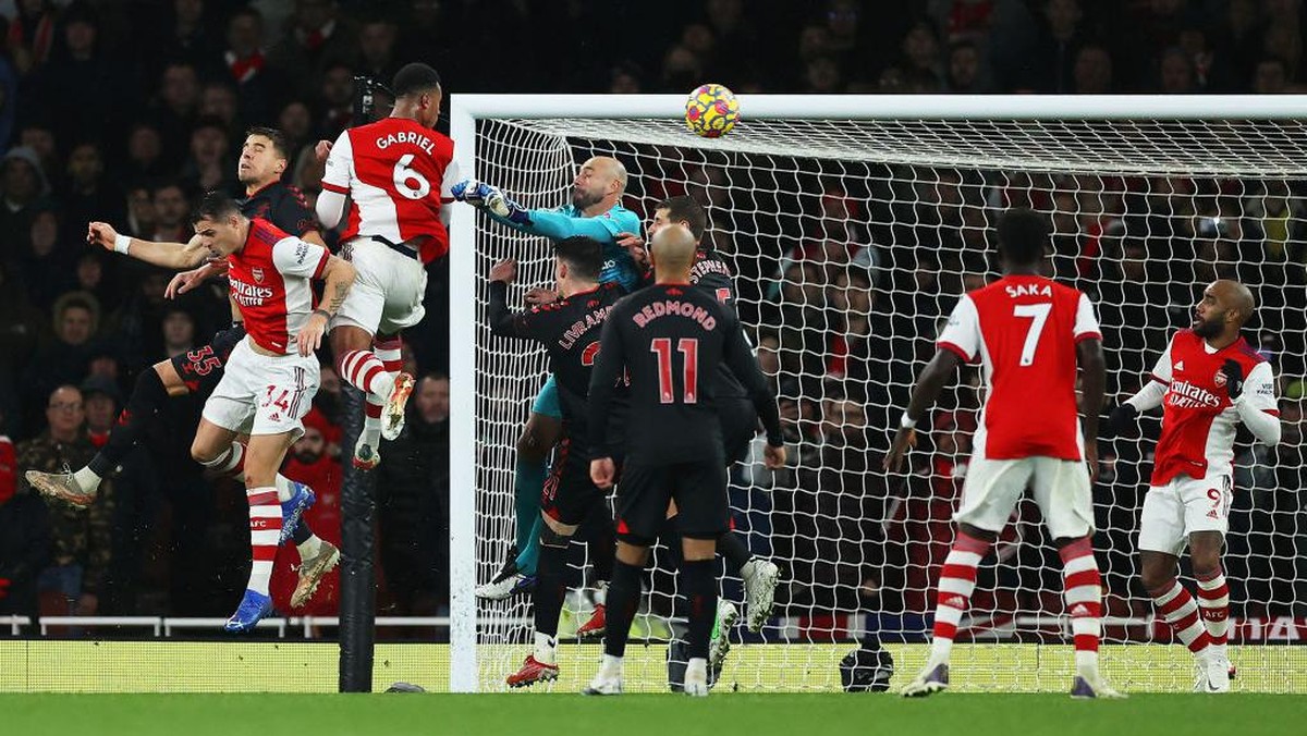 Link live streaming Southampton vs Arsenal bisa dilihat di sini. (Foto: Getty Images/Eddie Keogh)