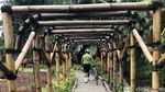 Mager dan Leyeh-leyeh di Hamparan Sawah Mulyaharja Bogor