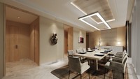 Presidential Suite di Marianna Resort yang akan diresmikan tahun depan. Semua kamar akan didukung teknologi berbasis Internet-of-things serta didesain untuk menghadirkan kenyamanan dan semangat budaya lokal.