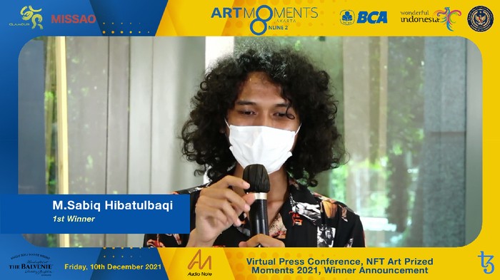 NFT Art Prized Moments 2021