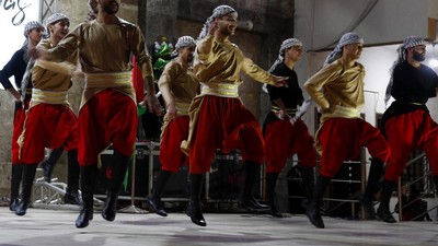 Umat Kristiani Palestina Bergembira Sambut Natal