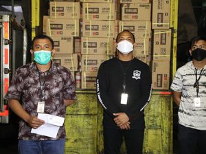 Polda Kalsel Gerebek Gudang Oli Palsu di Tangerang, 14.136 Botol Disita