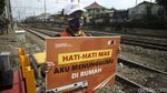 KAI Ajak Pengendara Tertib Berlalu Lintas di Perlintasan KA