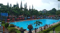 Upaya menciptakan wisata sehat pun terus dilakukan dalam menyambut era new normal wisata Purbalingga. Hal itu dilakukan untuk menjamin keselamatan pengunjung dari COVID-19. (Vandi Romadhon/detikcom)