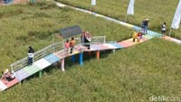 Perangkat Desa Bojongnangka, Supardi (58) pada detikcom, menyebut, area persawahan seluas lebih dari 6 ribu meter persegi tersebut akan dimaksimalkan secara bertahap untuk lokasi wisata dan edukasi pertanian. Foto: Robby Bernardi/detikcom
