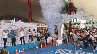 BTN Run Donasi untuk Bencana Semeru
