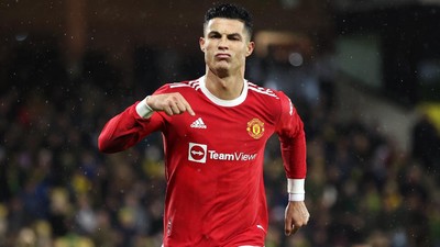 Rincian 100 Gol Cristiano Ronaldo di Liga Inggris