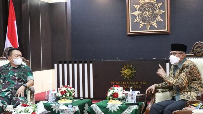 Ketum Muhammadiyah Terima Kunjungan KSAD Jenderal Dudung