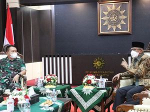Ketum Muhammadiyah Terima Kunjungan KSAD Jenderal Dudung, Ini yang Dibahas