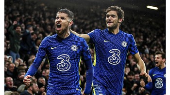 Chelsea vs Leeds United berakhir dengan skor 3-2. Foto: Internet