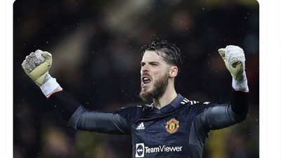 MU Menang Tipis, Kesaktian David De Gea Jadi Bahasan