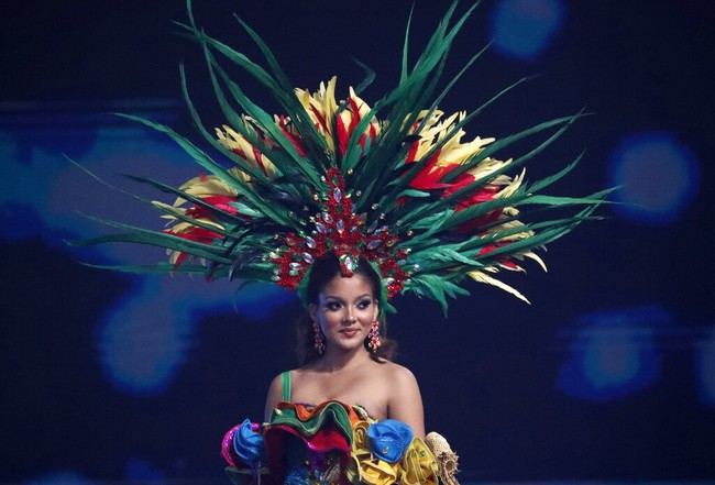 Miss Universe Jamaica Deana Soares. Foto: AP/Ariel Schalit