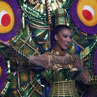 Miss Universe Vietnam Kim Duyen Nguyen Huynh. Foto: AP/Ariel Schalit