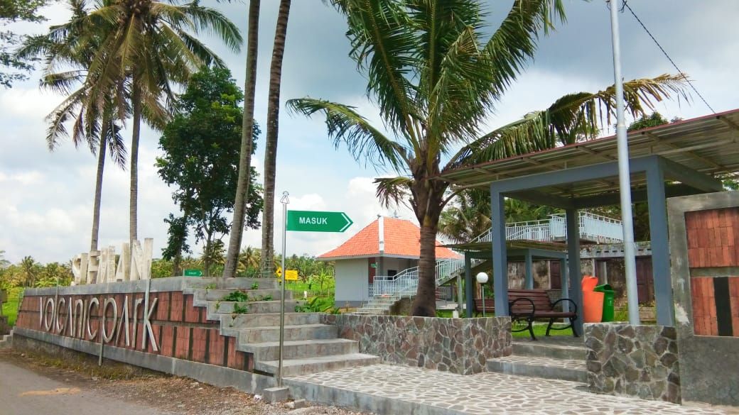 Museum Terbuka Bakalan yang berlokasi di Argomulyo, Cangkringan, Sleman