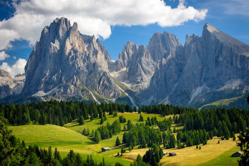 Pegunungan Dolomit, Italia