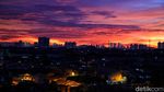 Pesona Langit Jakarta Saat Golden Hour