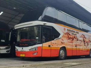 Intip Spesifikasi Bus UHD PO Harapan Jaya yang Layani Trayek Surabaya-Jakarta