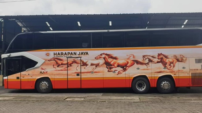 PO Harapan Jaya resmi mengoperasikan bus Avante D1 buatan karoseri Tentrem