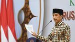 Potret Gestur Jokowi Saat Jawab Kritik Langsung Anwar Abbas