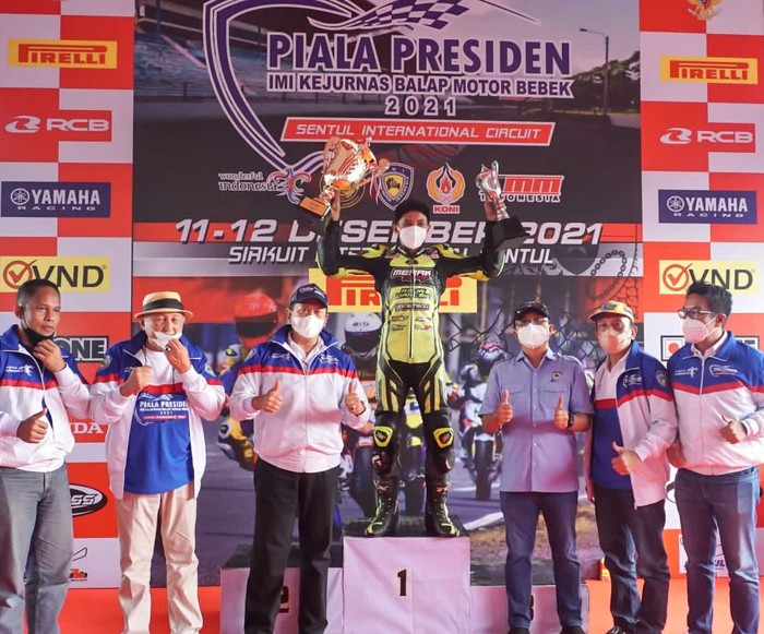 Sederet Nama Beken Ramaikan Kejurnas Balap Motor Bebek Piala Presiden