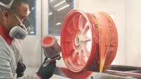 Honda Civic Nouva itu juga menggunakan velg JDM DNZ Wheels karya Garasi Drift yang diproduksi di pabrik PAKO Group. Foto: West Coast Custom