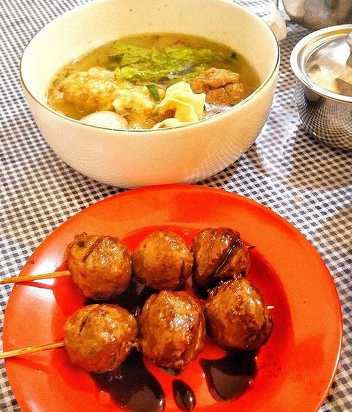 20 Bakso Bakar Pedas Manis Ada Di Sini