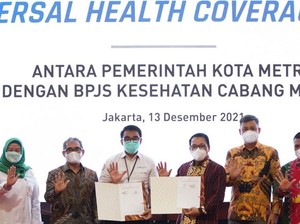 95,57% Warga Terlindungi JKN-KIS, Metro Raih Universal Health Coverage