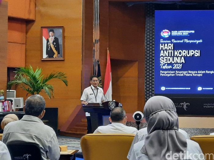 Cegah Korupsi, Kemenparekraf Luncurkan Whistle Blowing System