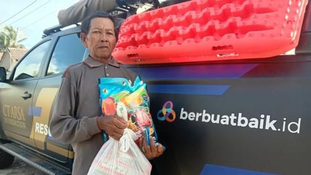 CT Arsa Foundation, Dompet Amal Transmedia, berbuatbaik.id Bantu Korban Semeru