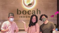 Senyuman manis dan bahagia Dea Ananda dan Ariel Nidji. Foto: Instagram