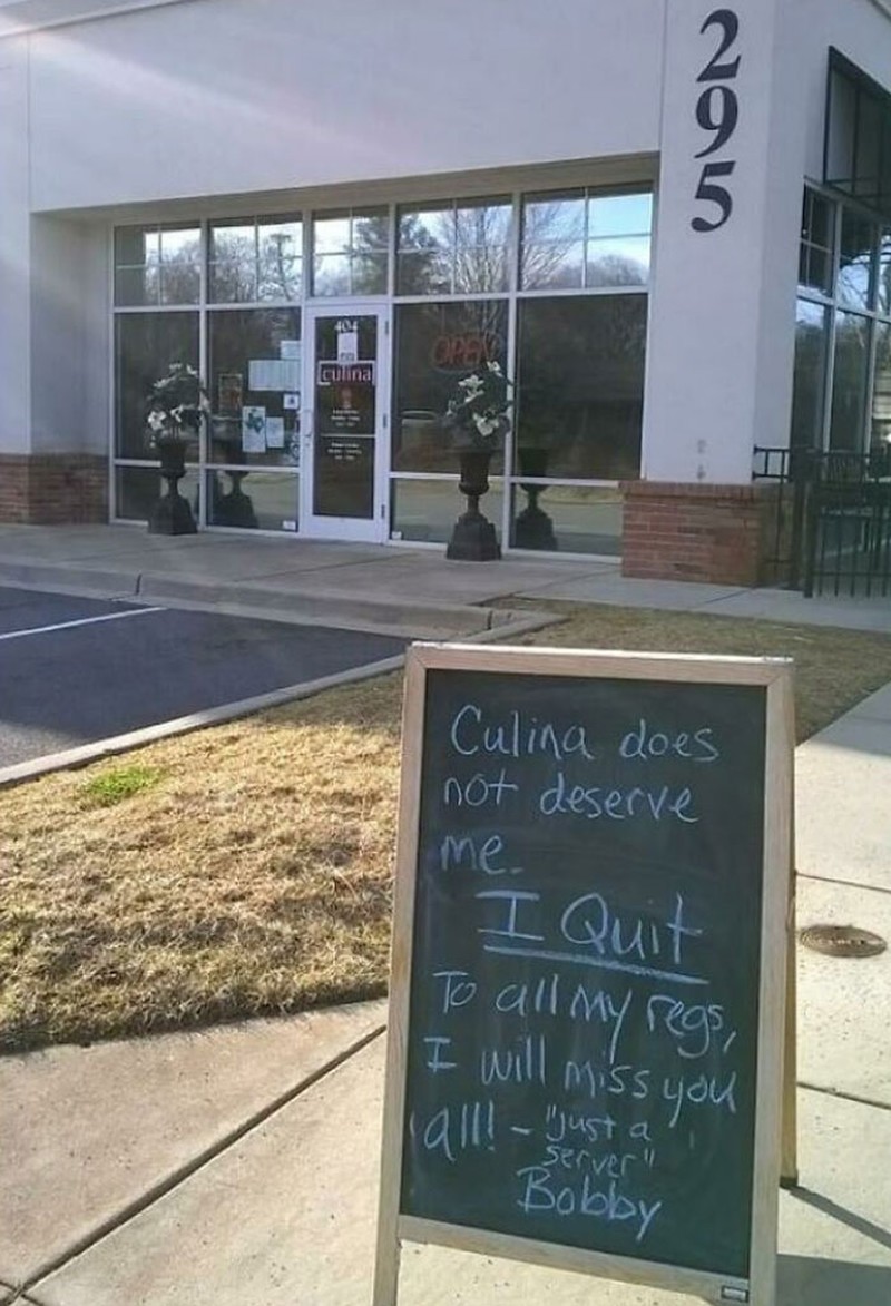 Foto surat resign unik